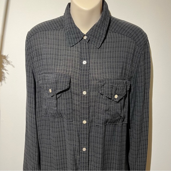 Aritzia Wilfred Free Lightweight Button Shirt Dress Tunic Top , Sz S - Picture 4 of 9